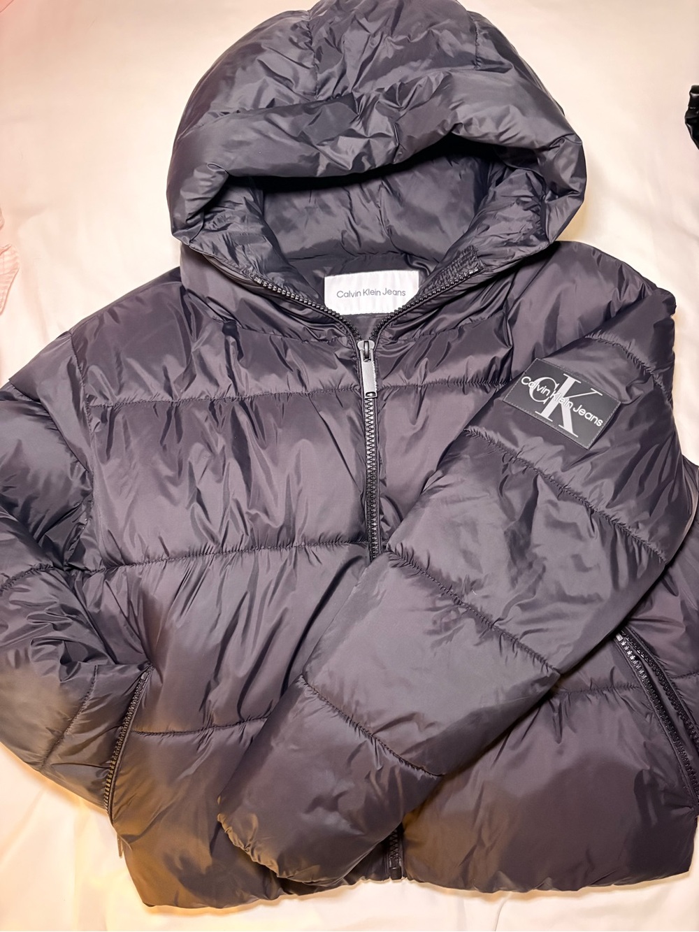 Calvin Klein Black Puffer Jacket